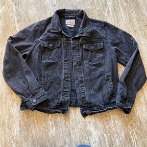 Universal Thread Men's Charcoal Denim Jacket